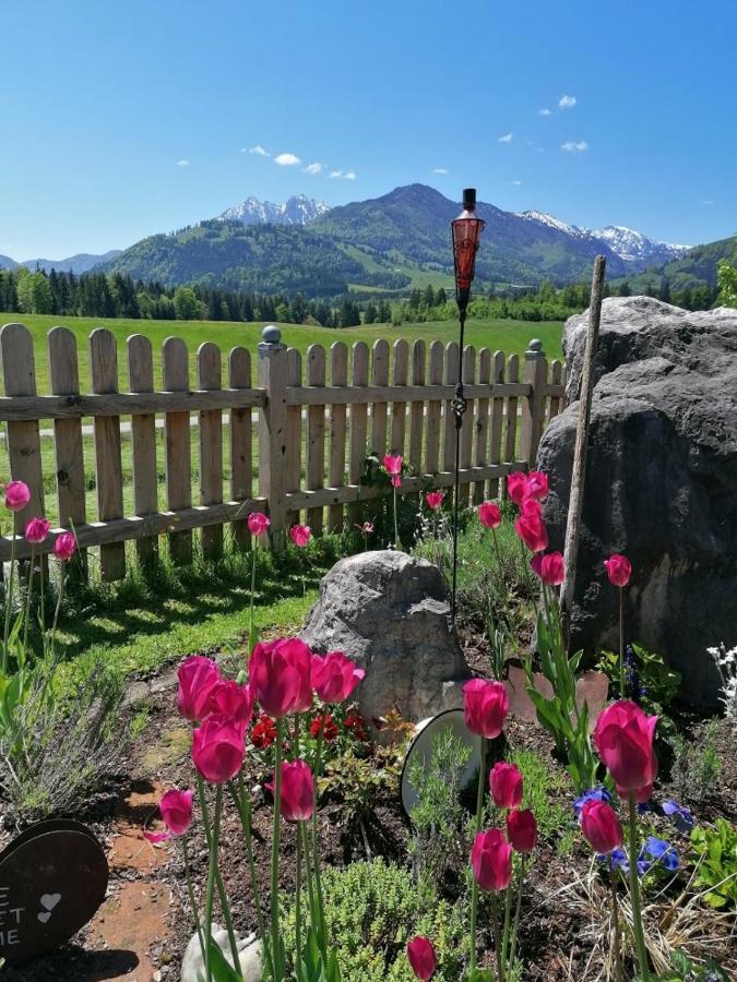 Landhaus Bergblick Kössen Exteriör bild