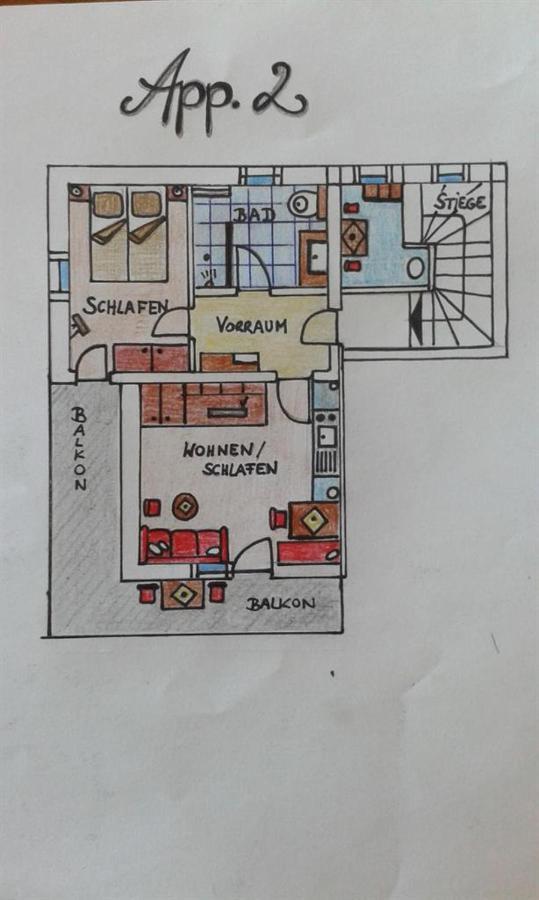 Landhaus Bergblick Kössen Exteriör bild